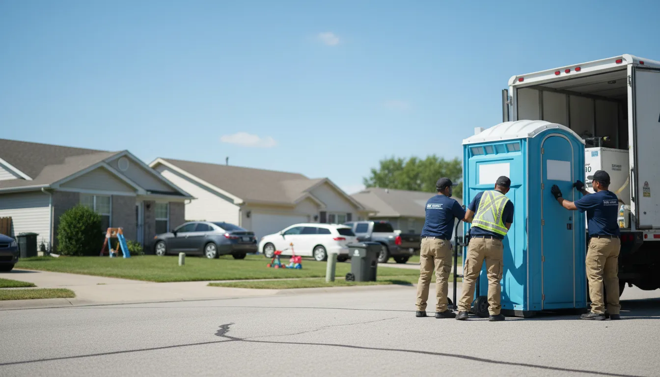Standard Porta Potty Rentals in Centerpoint, IN near me